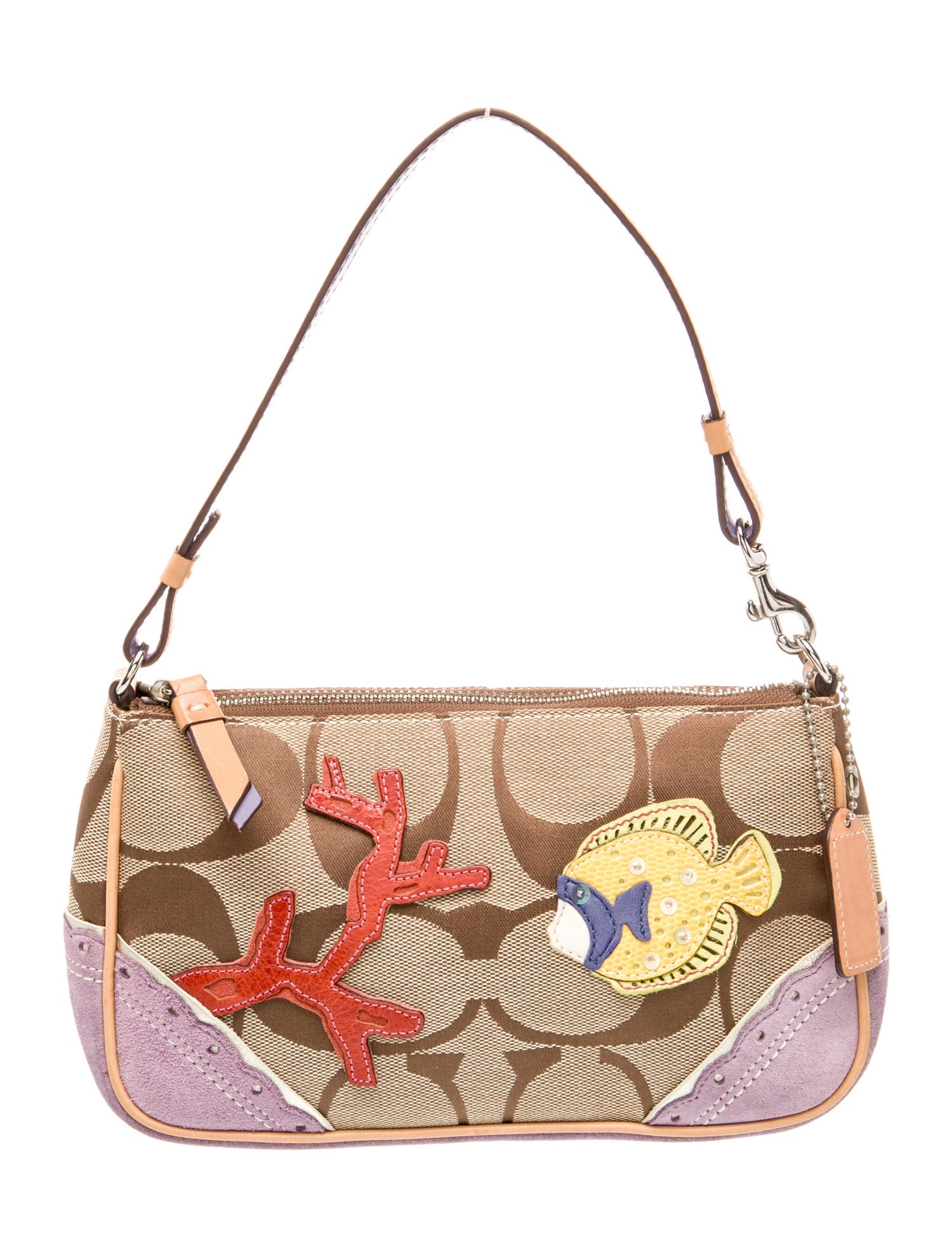 Coach Canvas Shoulder Bag