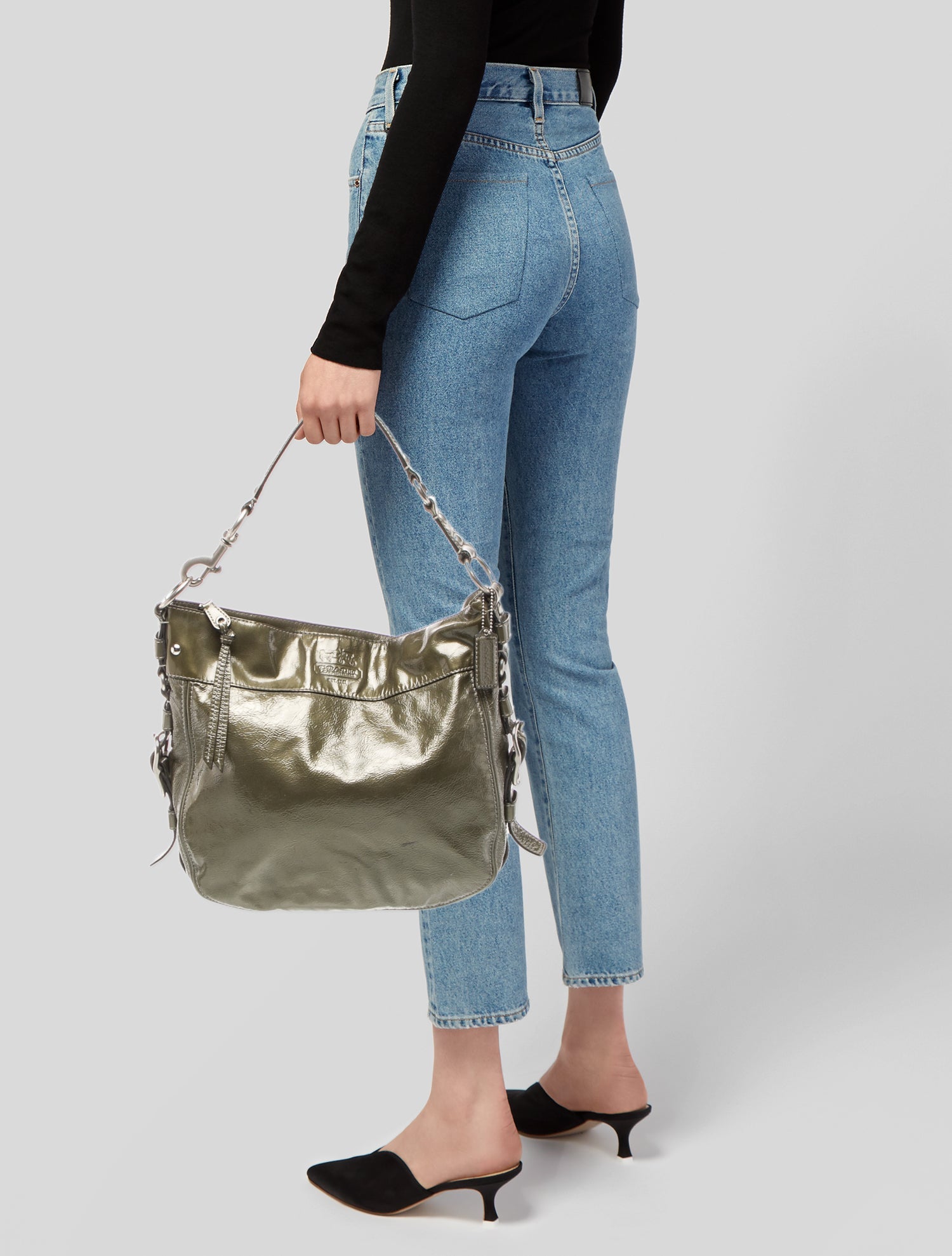 Coach Patent Leather Hobo