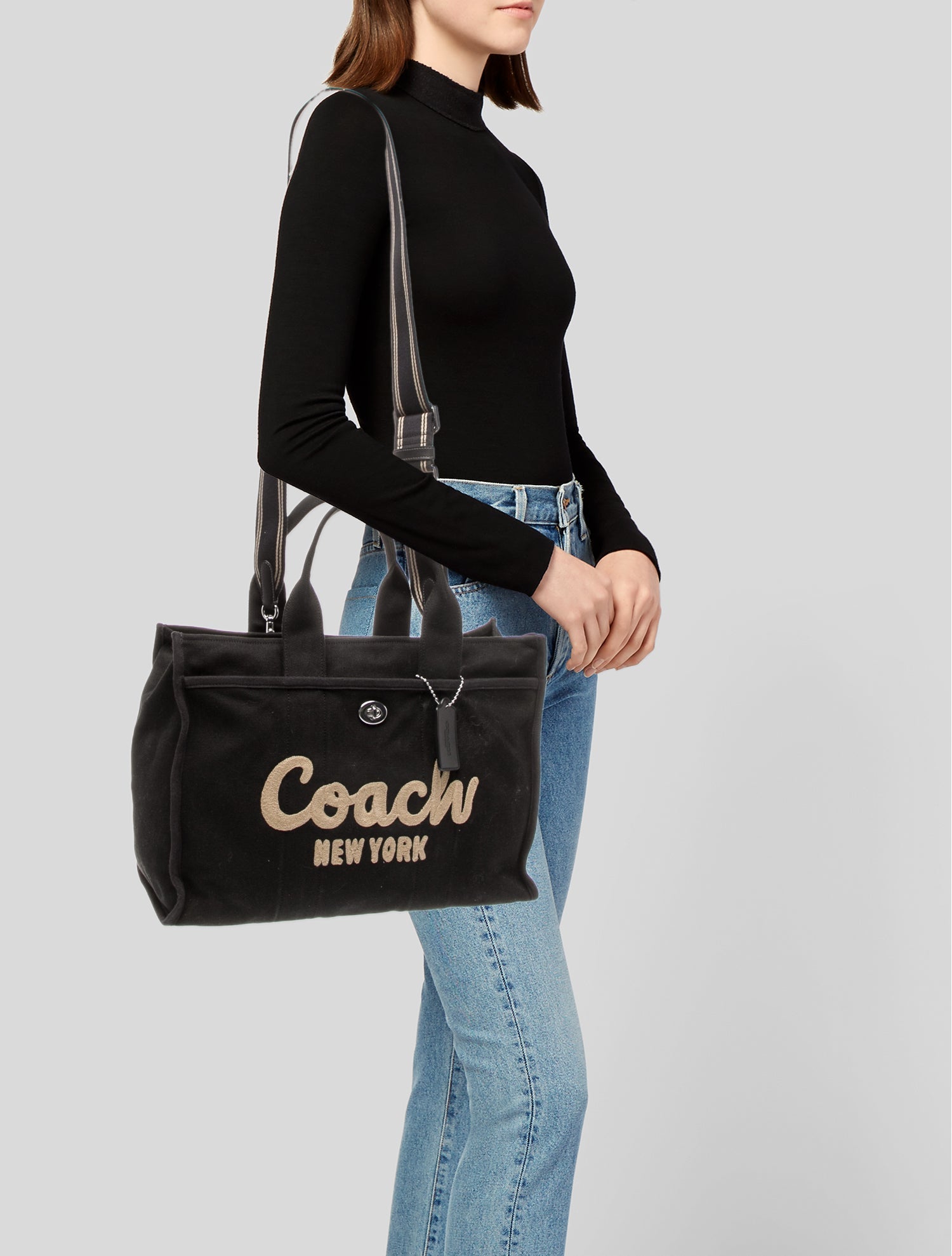 Coach Canvas Tote