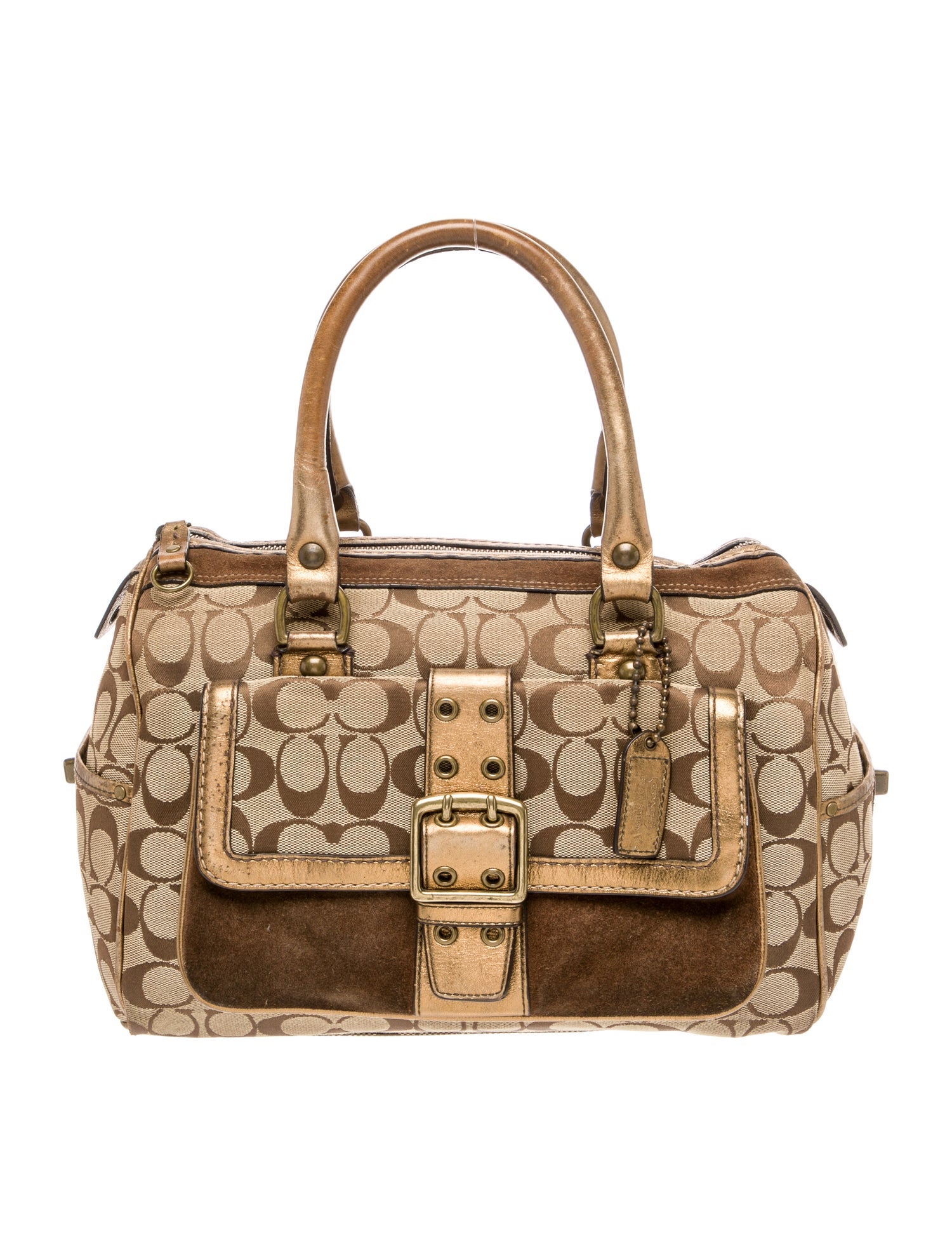 Coach Signature Top Handle Bag