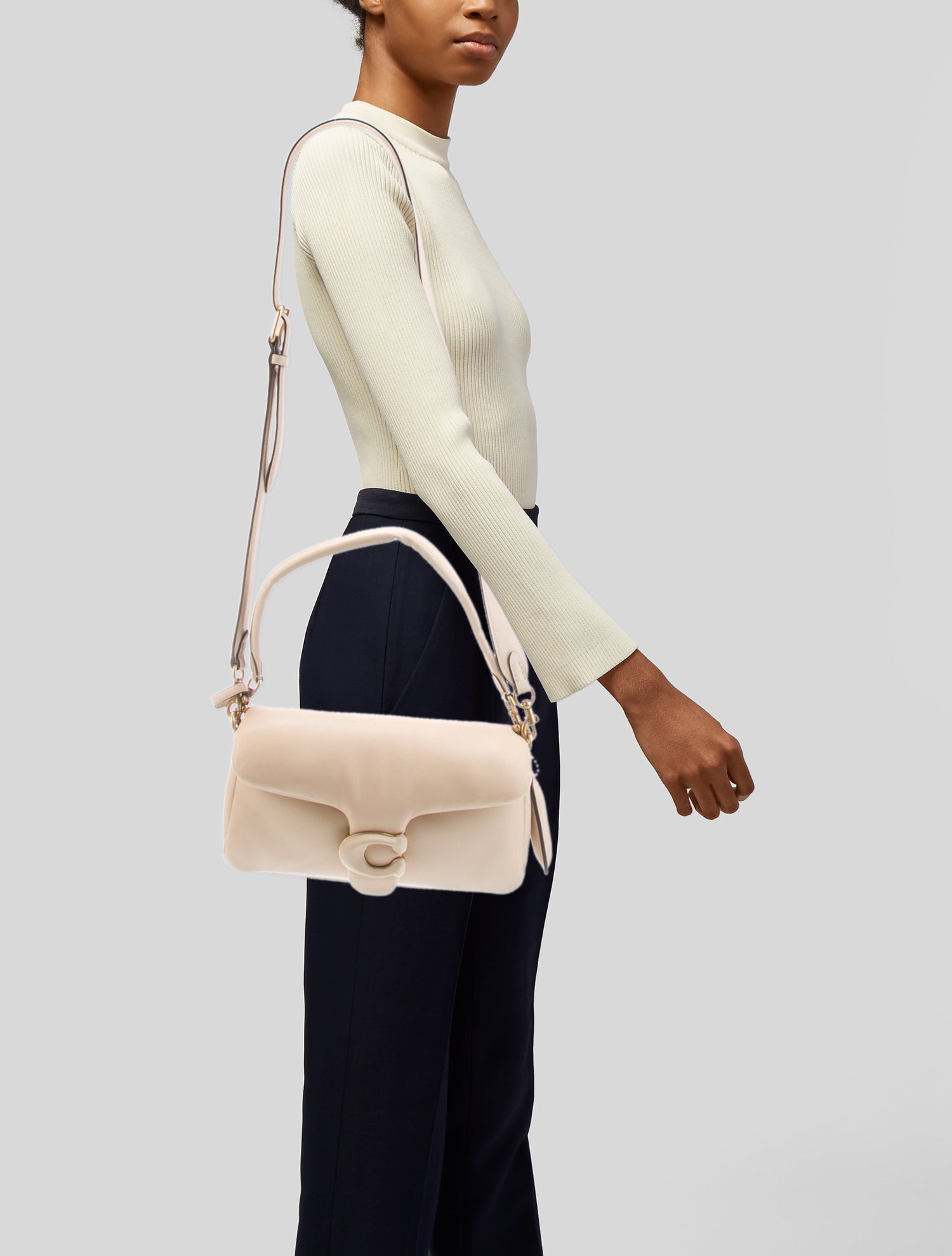 Coach Leather Shoulder Bag w/ Tags