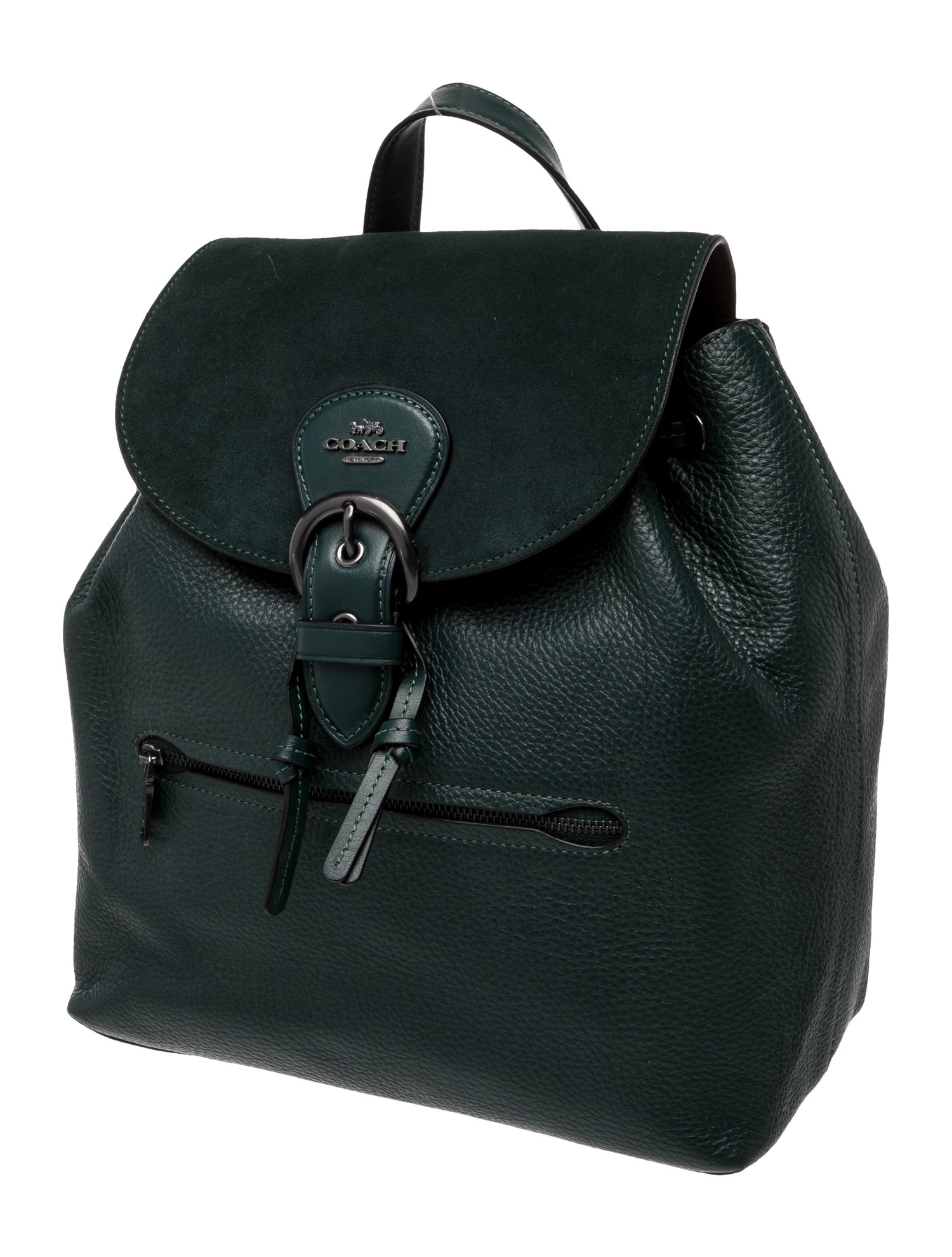 Coach Leather Backpack