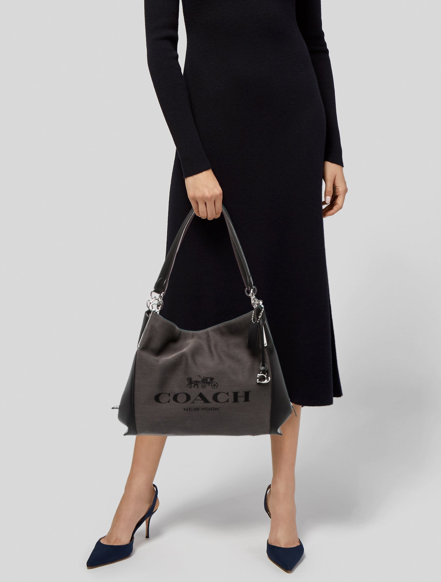 Coach Canvas Shoulder Bag