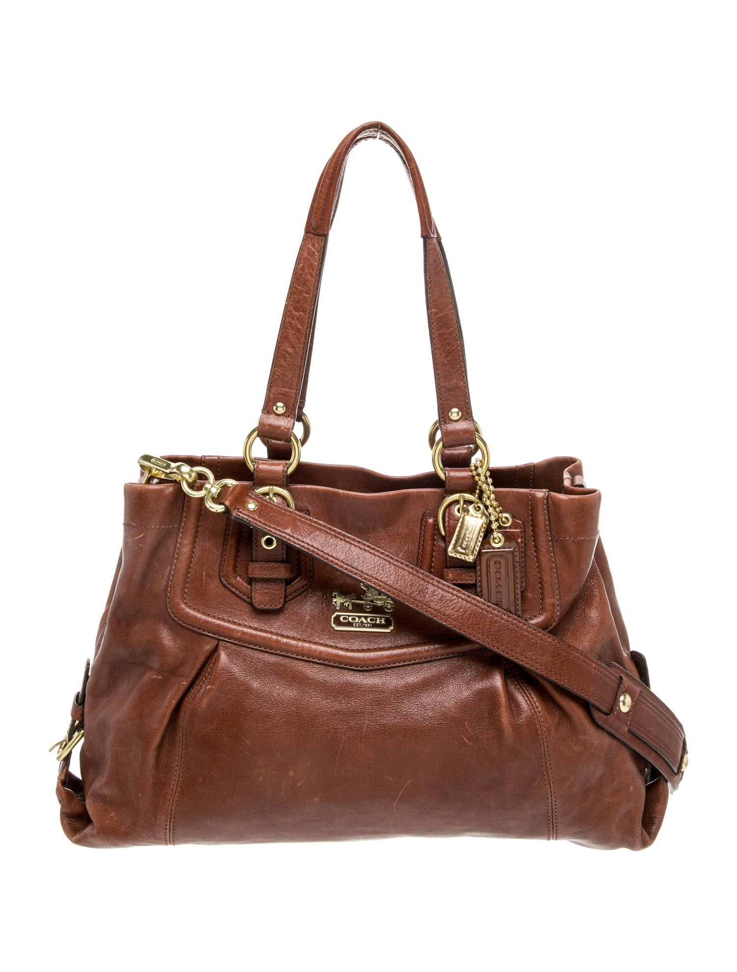 Coach Leather Shoulder Bag