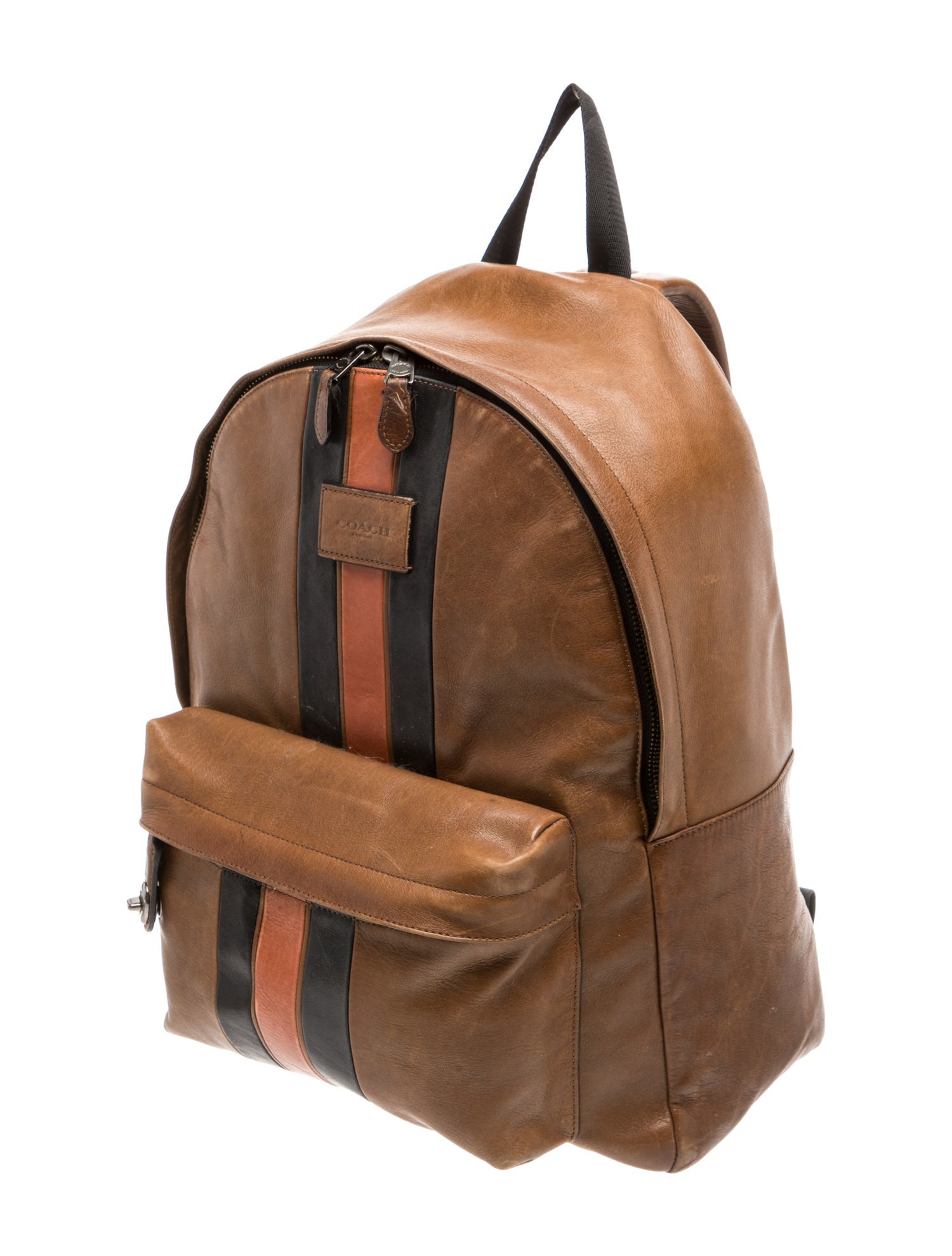 Coach Leather Backpack