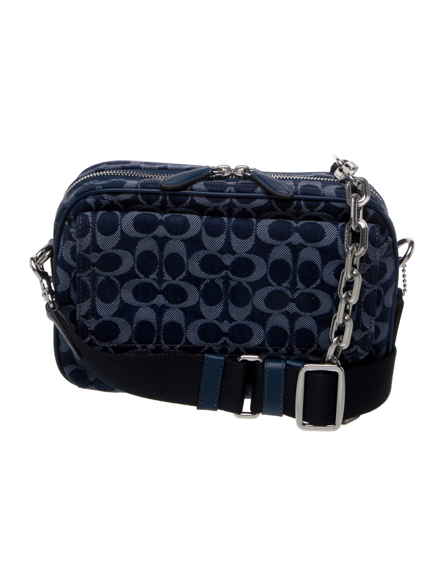 Coach Denim Top Handle Bag
