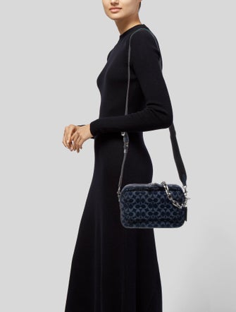 Coach Denim Top Handle Bag