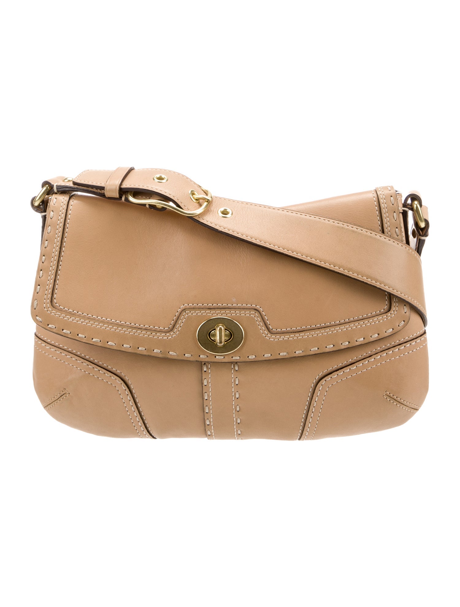Coach Leather Shoulder Bag
