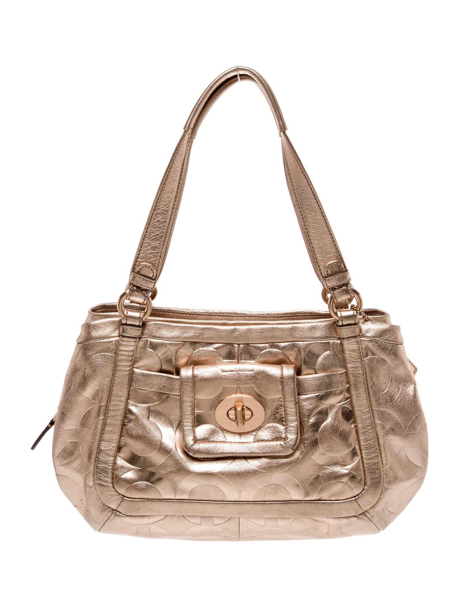 Coach Leather Shoulder Bag