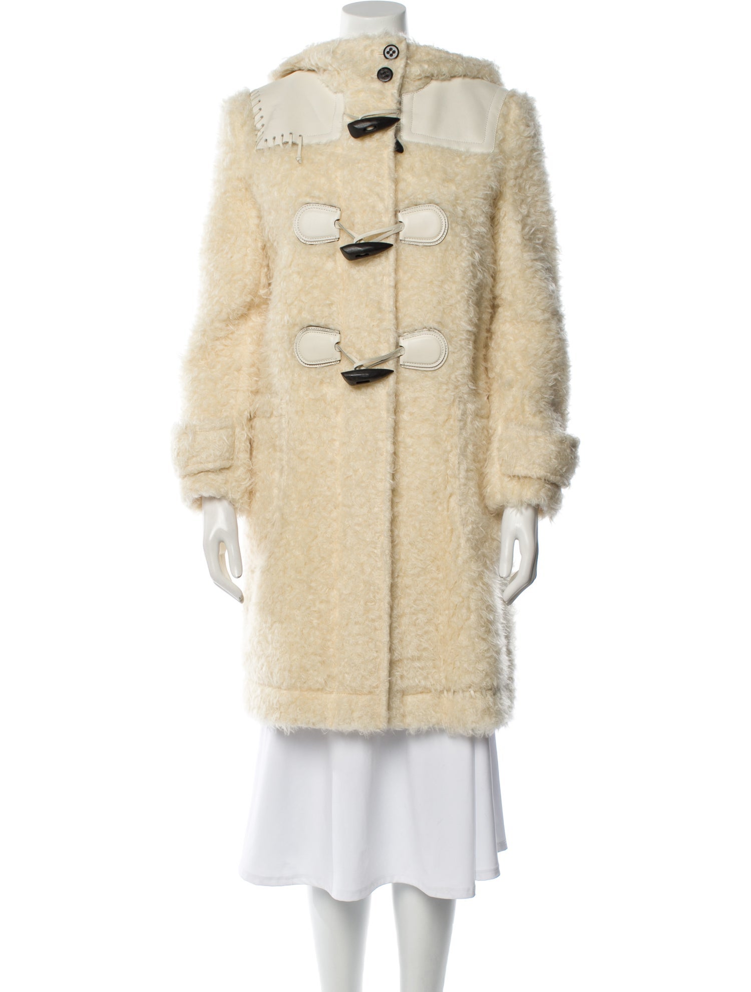 Coach Mohair Fur Coat