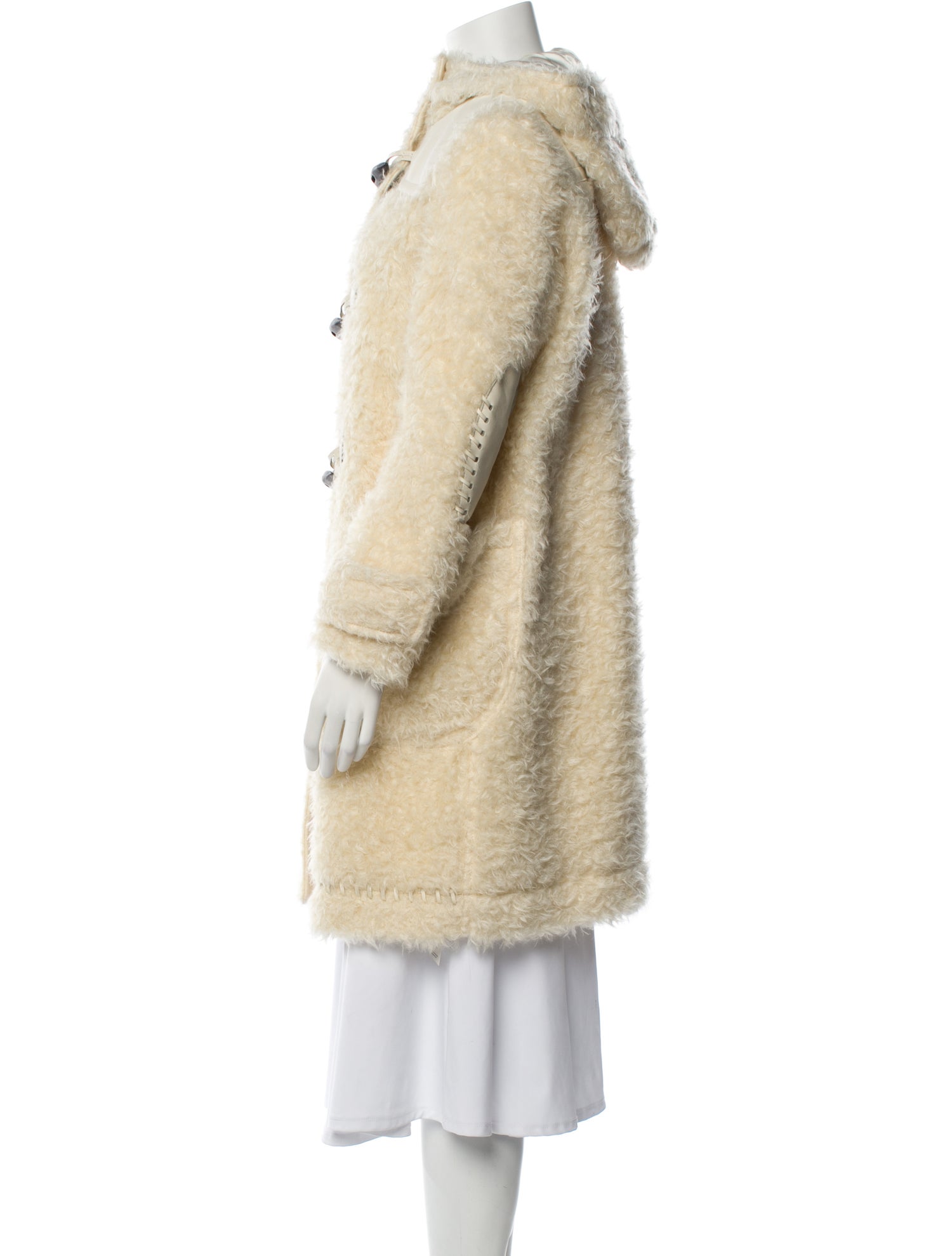 Coach Mohair Fur Coat