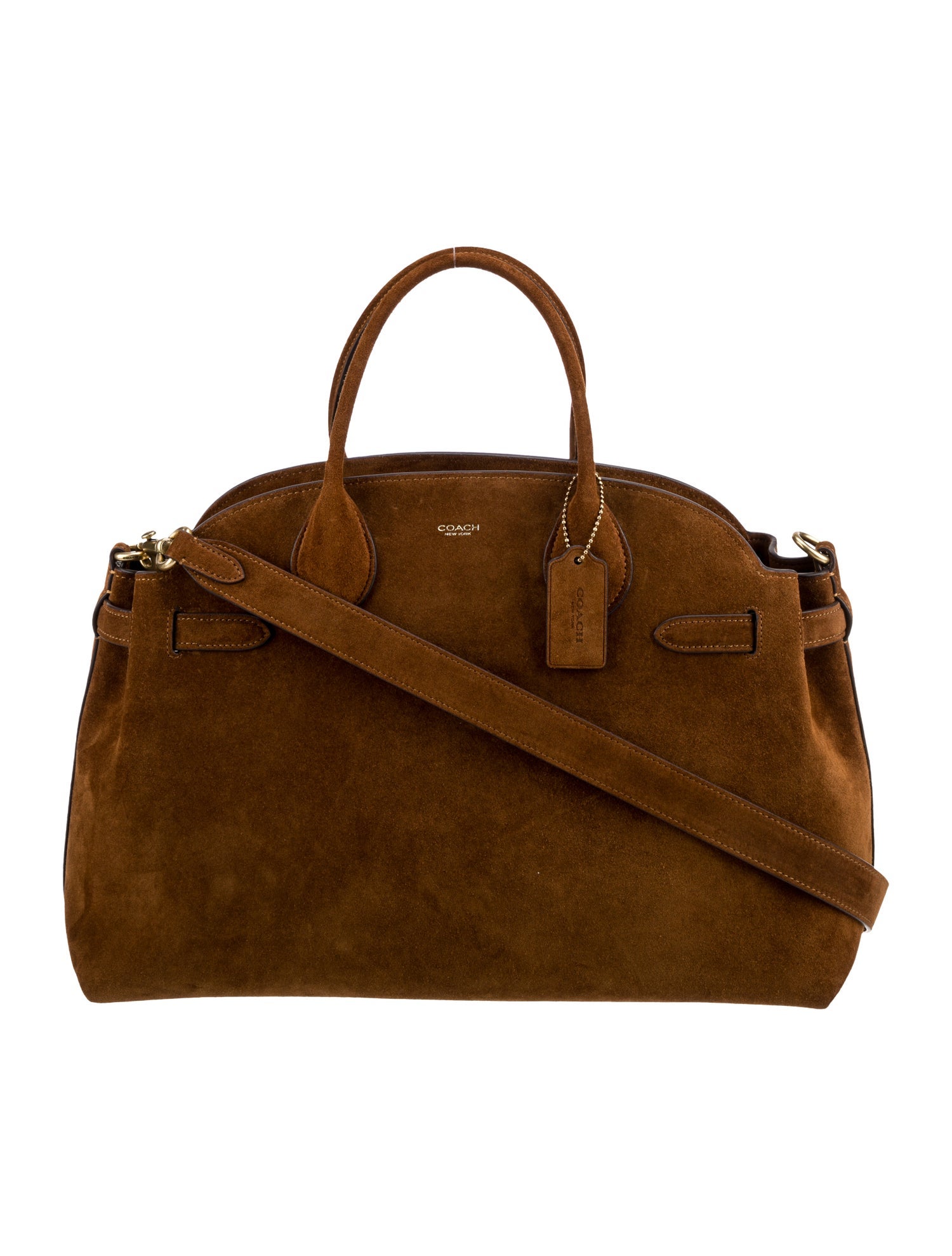 Coach Suede Empire Carryall 48 w/ Tags