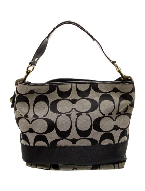 Coach Canvas Shoulder Bag