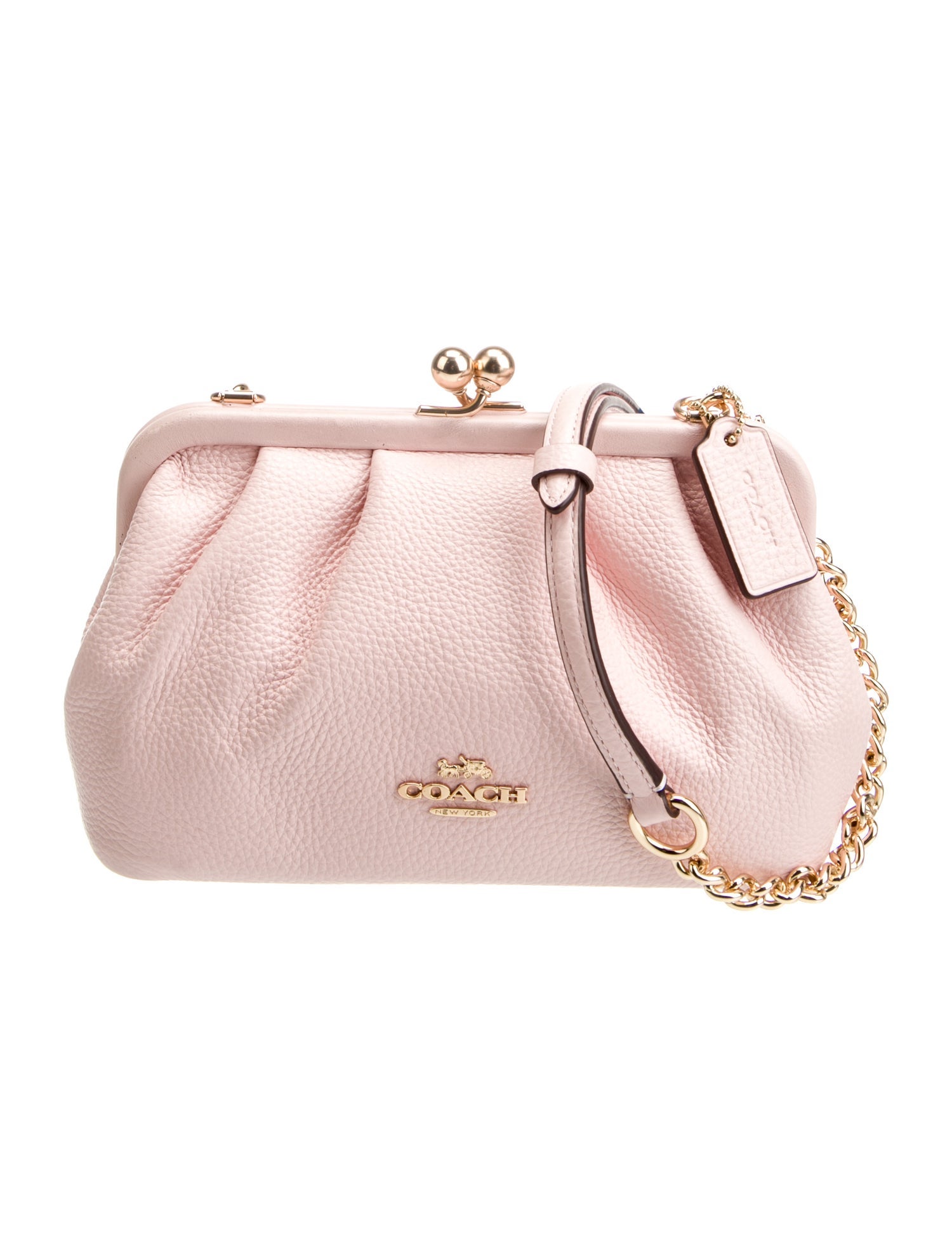 Coach Leather Evening Bag