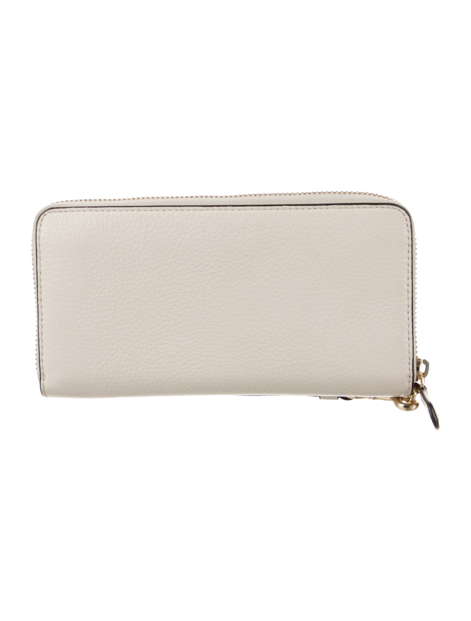 Coach Travel Continental Leather Wristlet