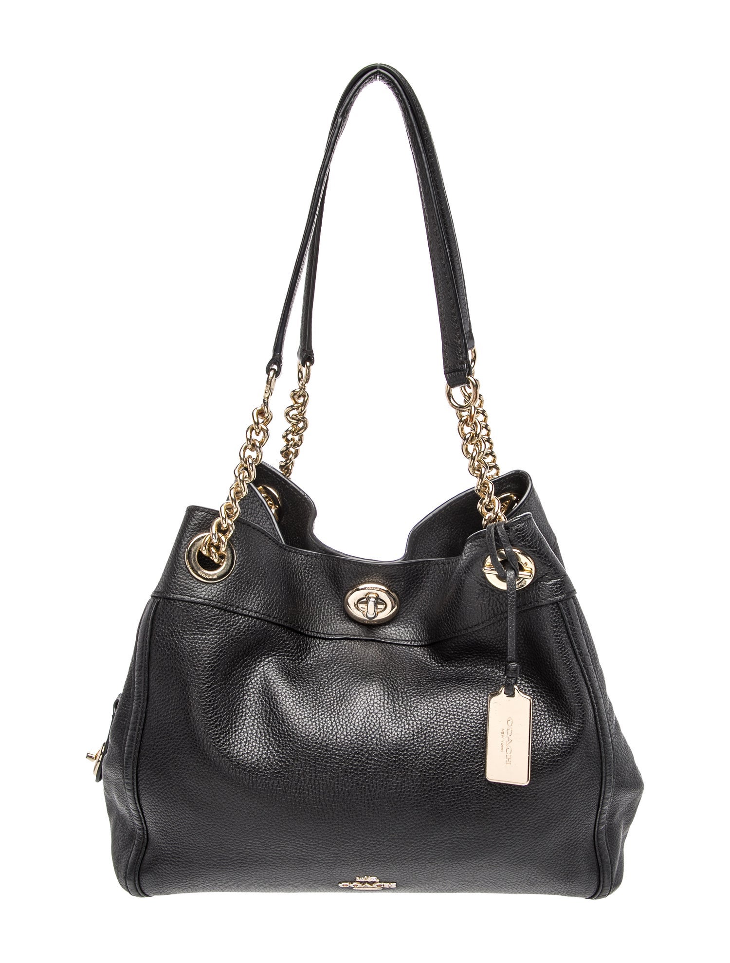 Coach Leather Shoulder Bag