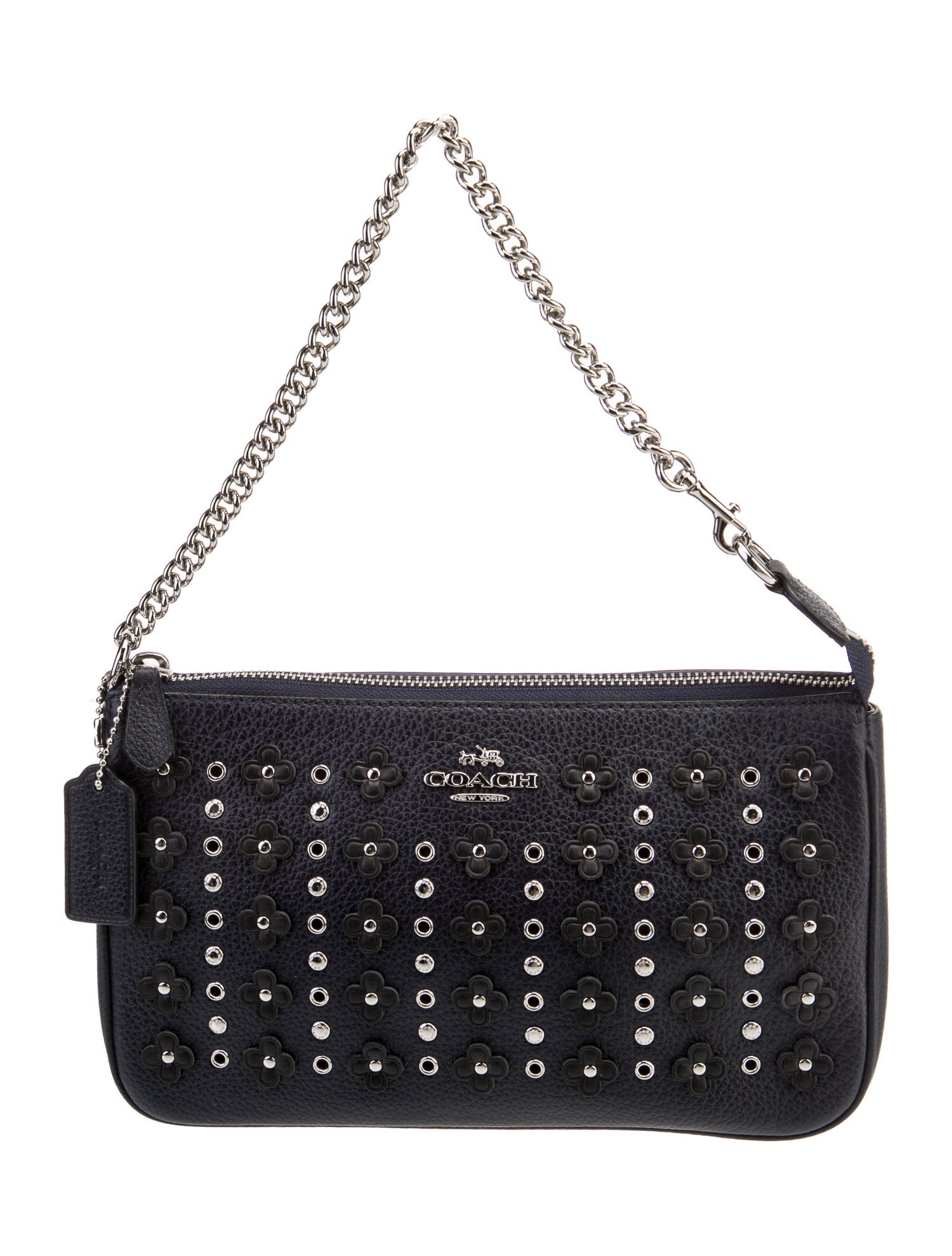 Coach Leather Top Handle Bag