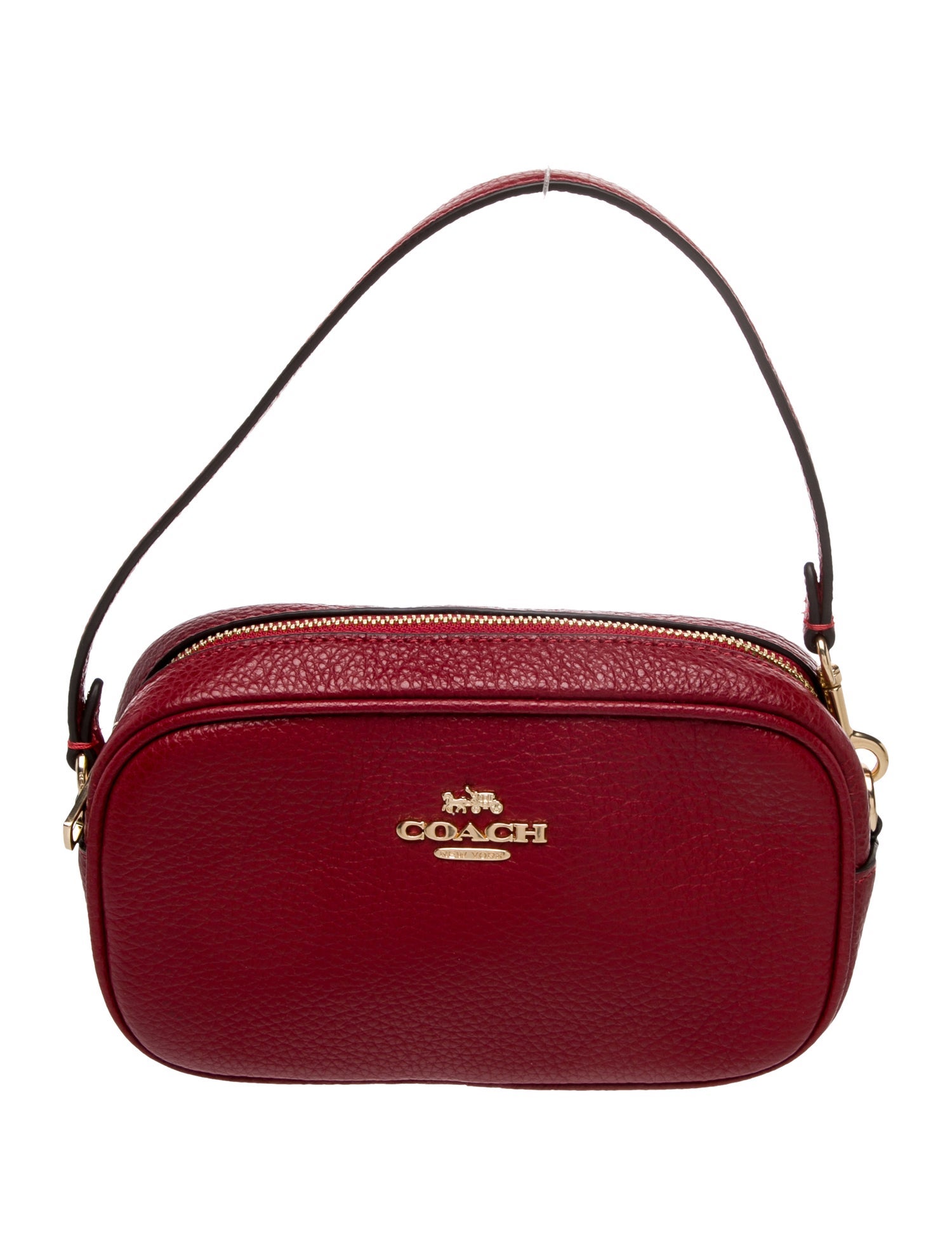 Coach Leather Top Handle Bag