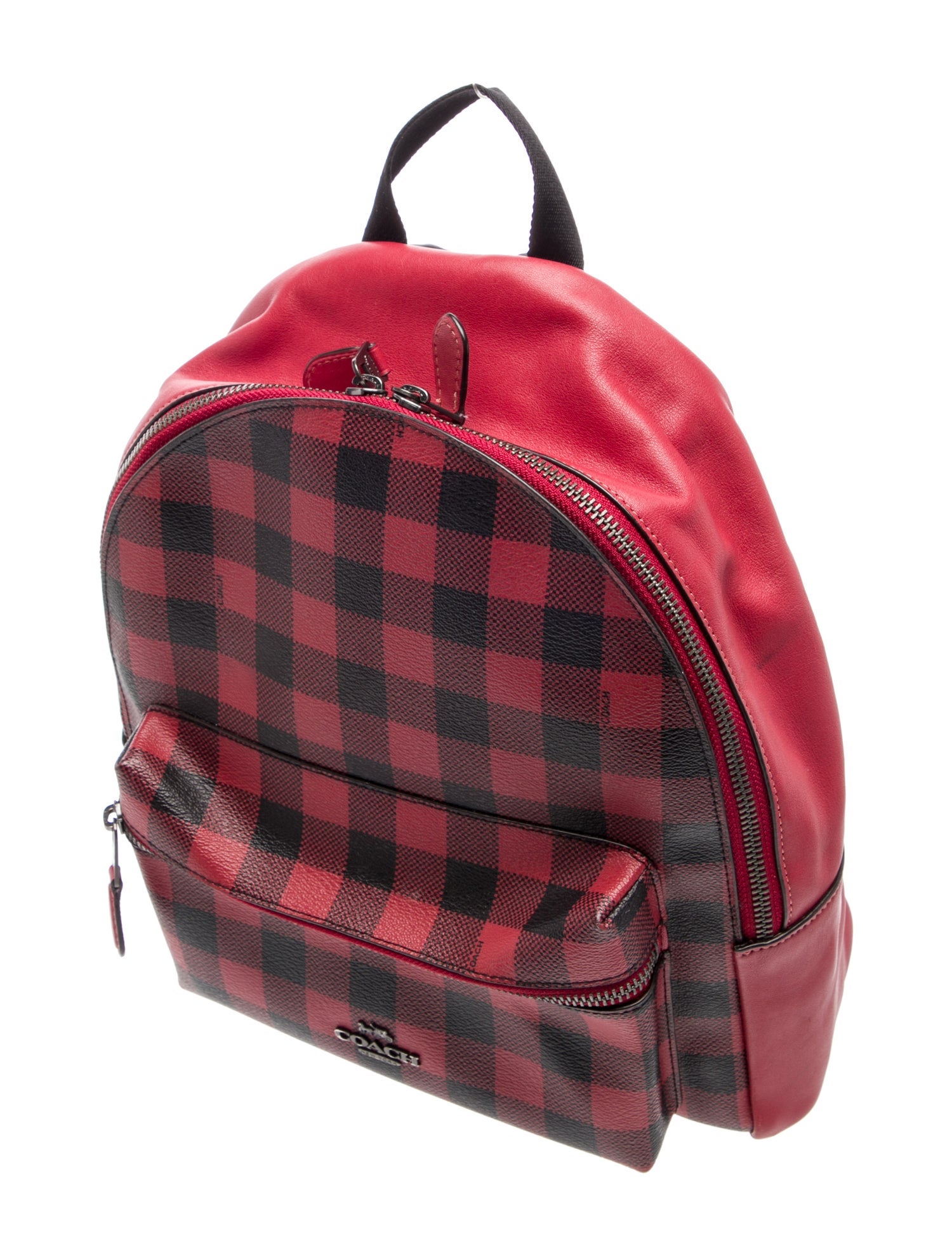 Coach Leather Backpack