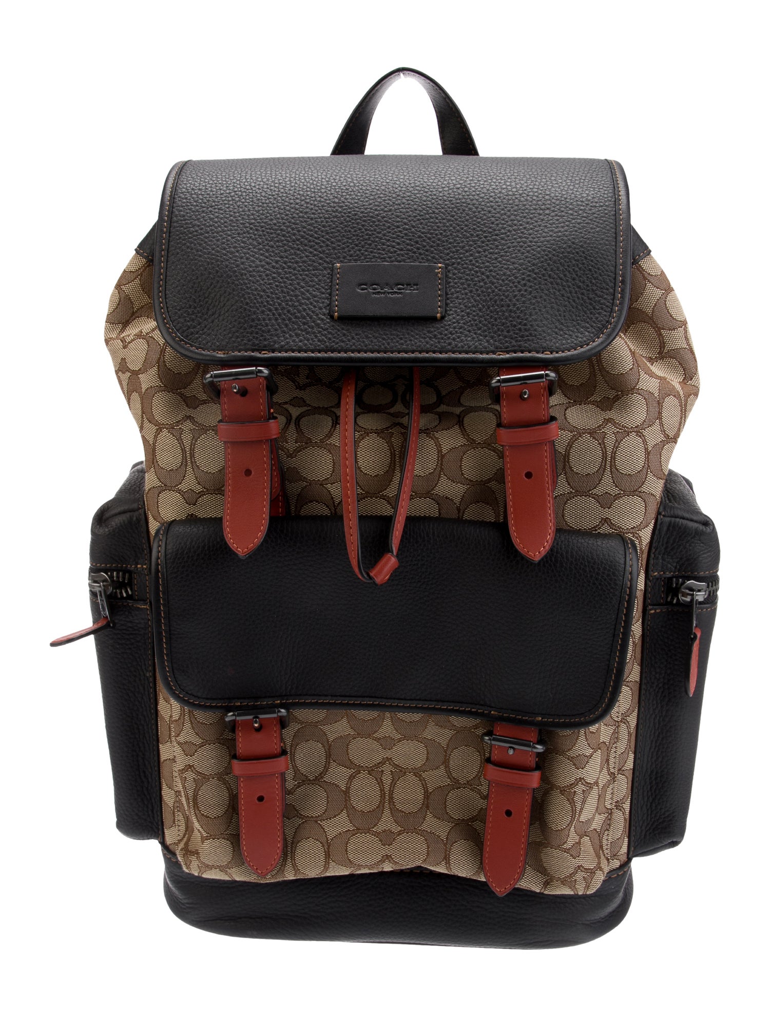 Coach Leather Backpack