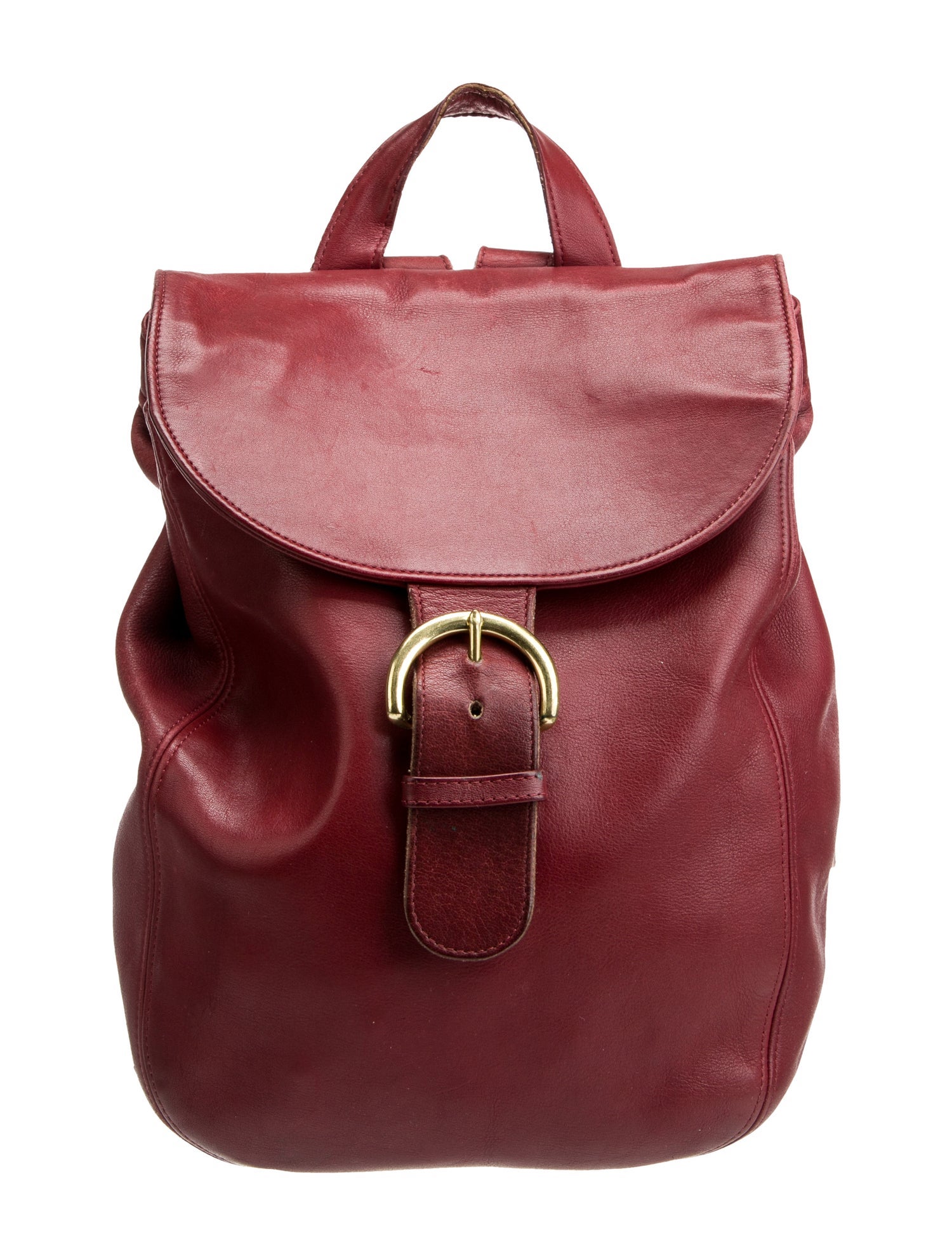 Coach Leather Backpack