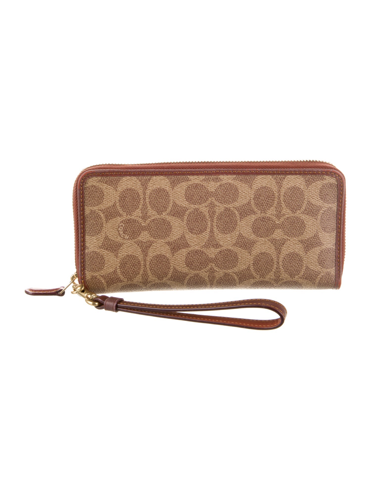 Coach Canvas Printed Wristlet