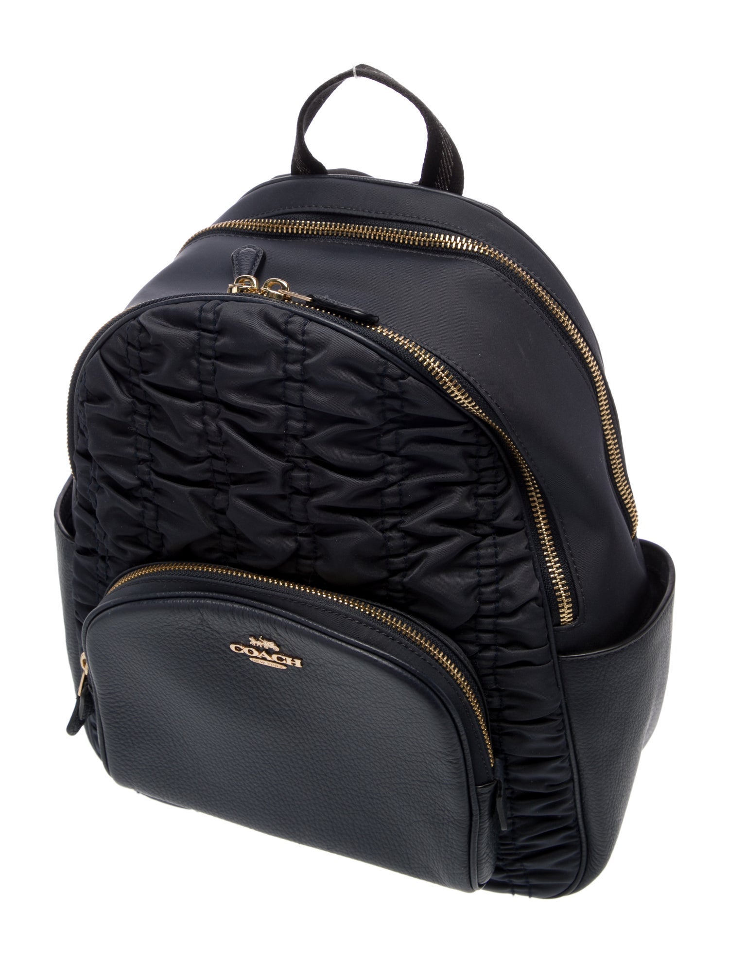 Coach Leather Backpack
