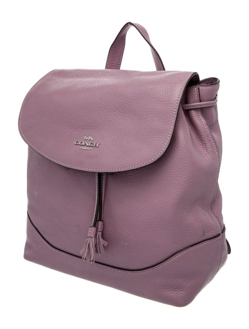 Coach Leather Backpack