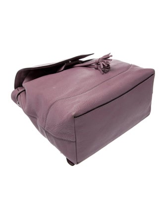 Coach Leather Backpack