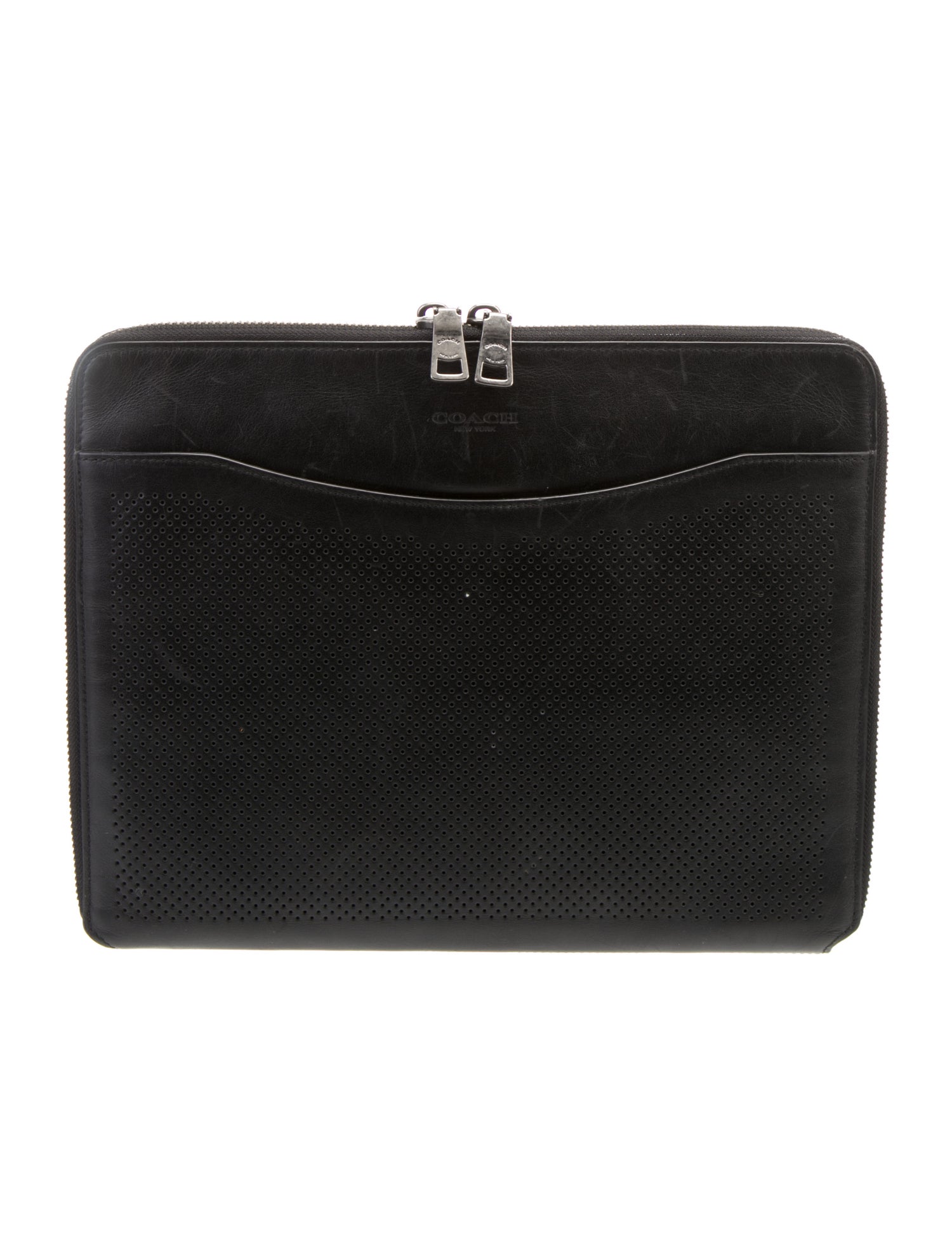 Coach Leather Portfolio