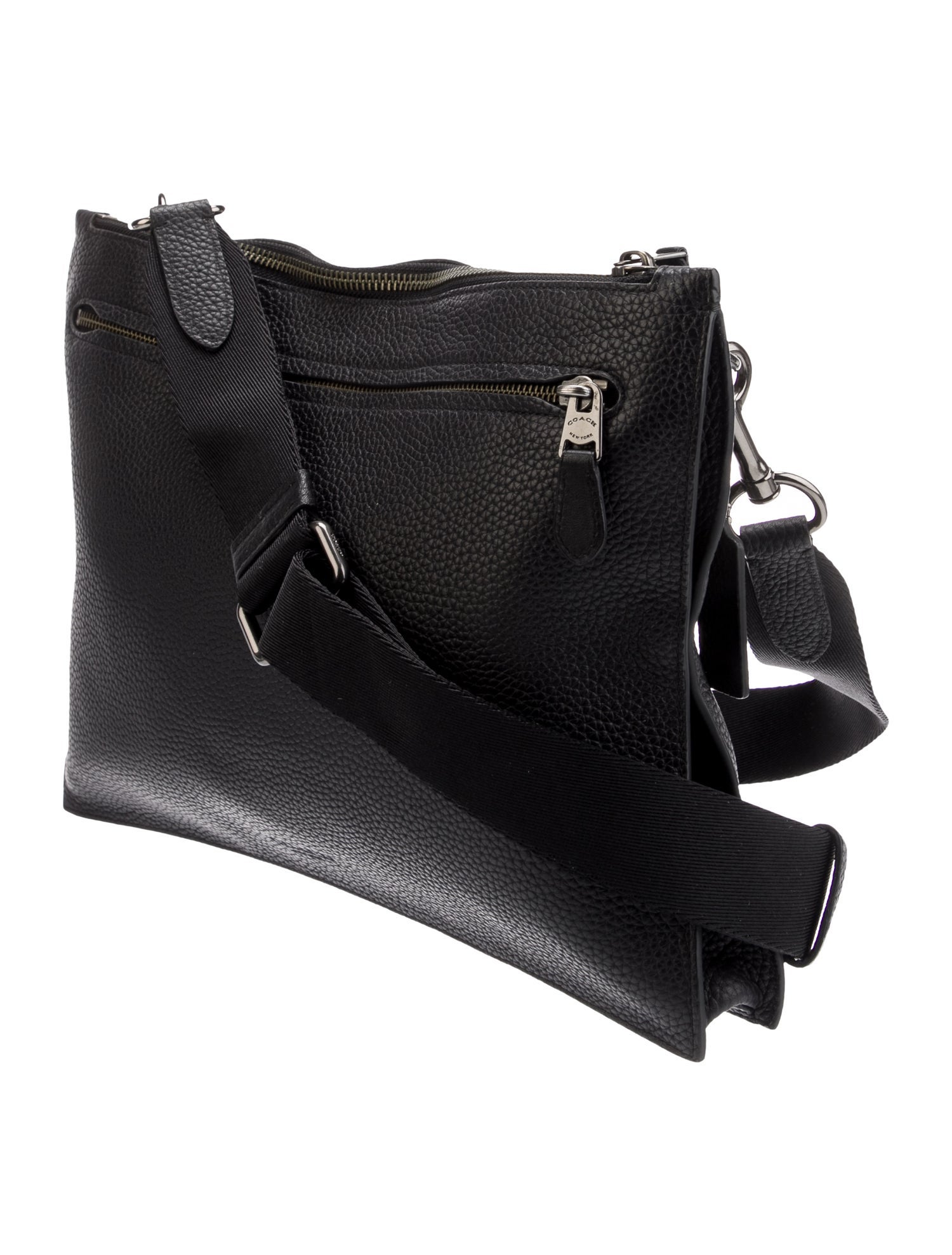 Coach Leather Messenger Bag