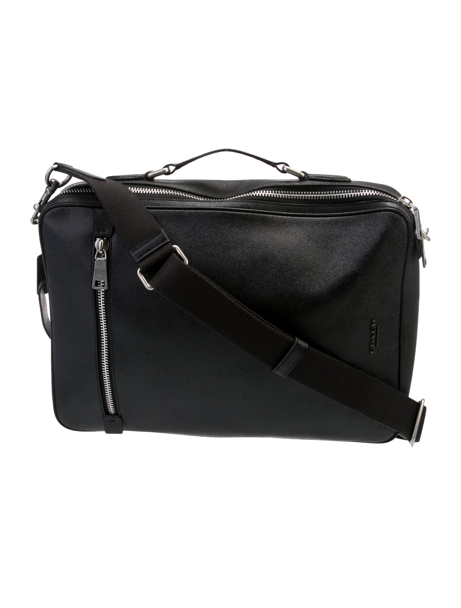 Coach Leather Messenger Bag