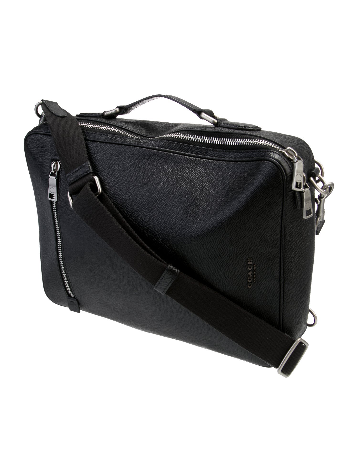 Coach Leather Messenger Bag