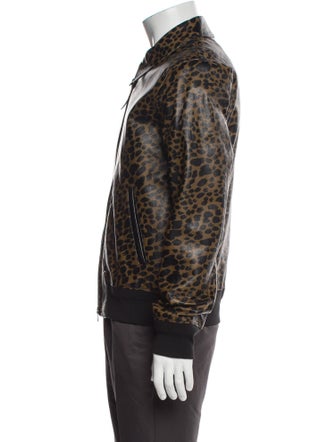 Coach Polka Dot Print Bomber Jacket