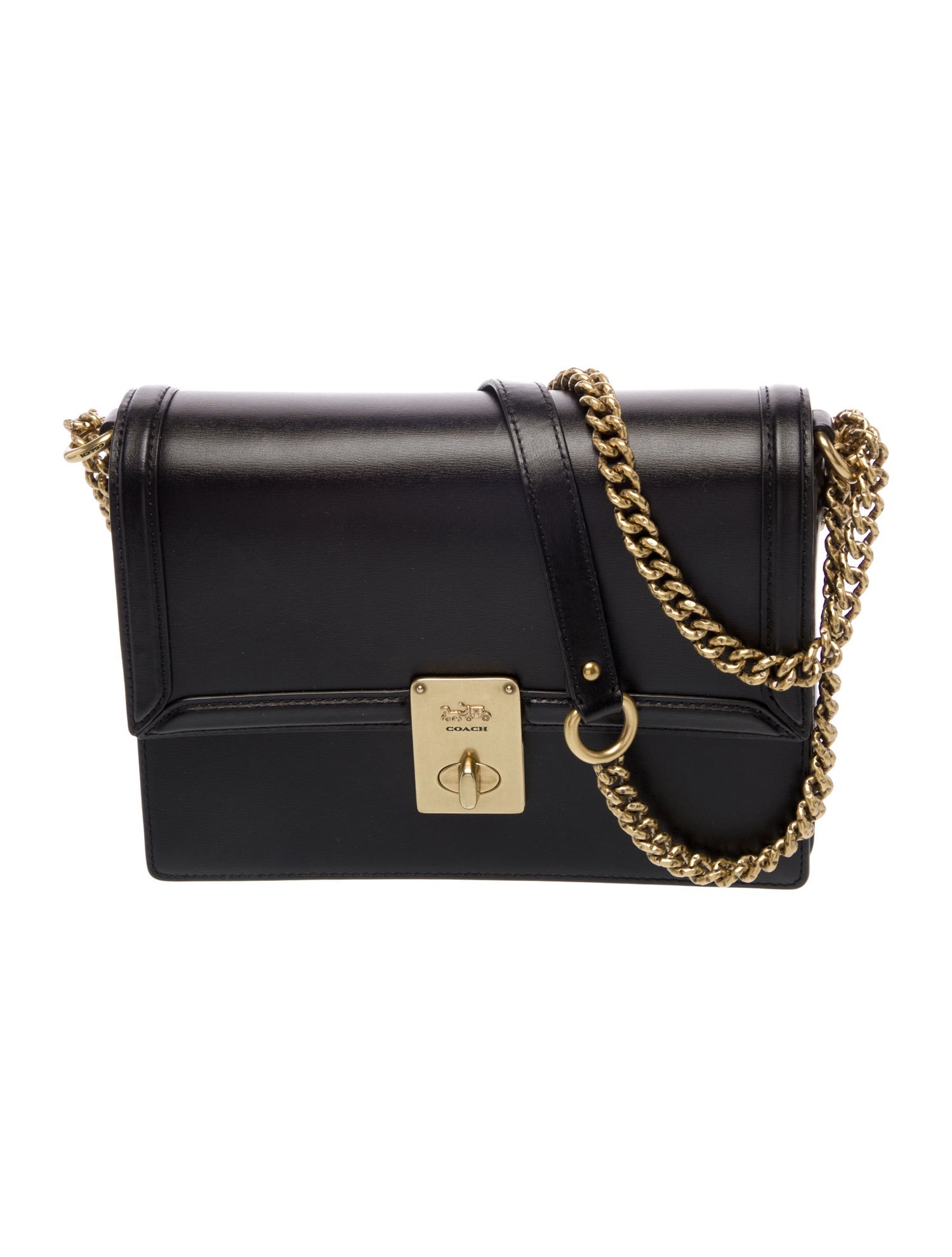 Coach Leather Shoulder Bag