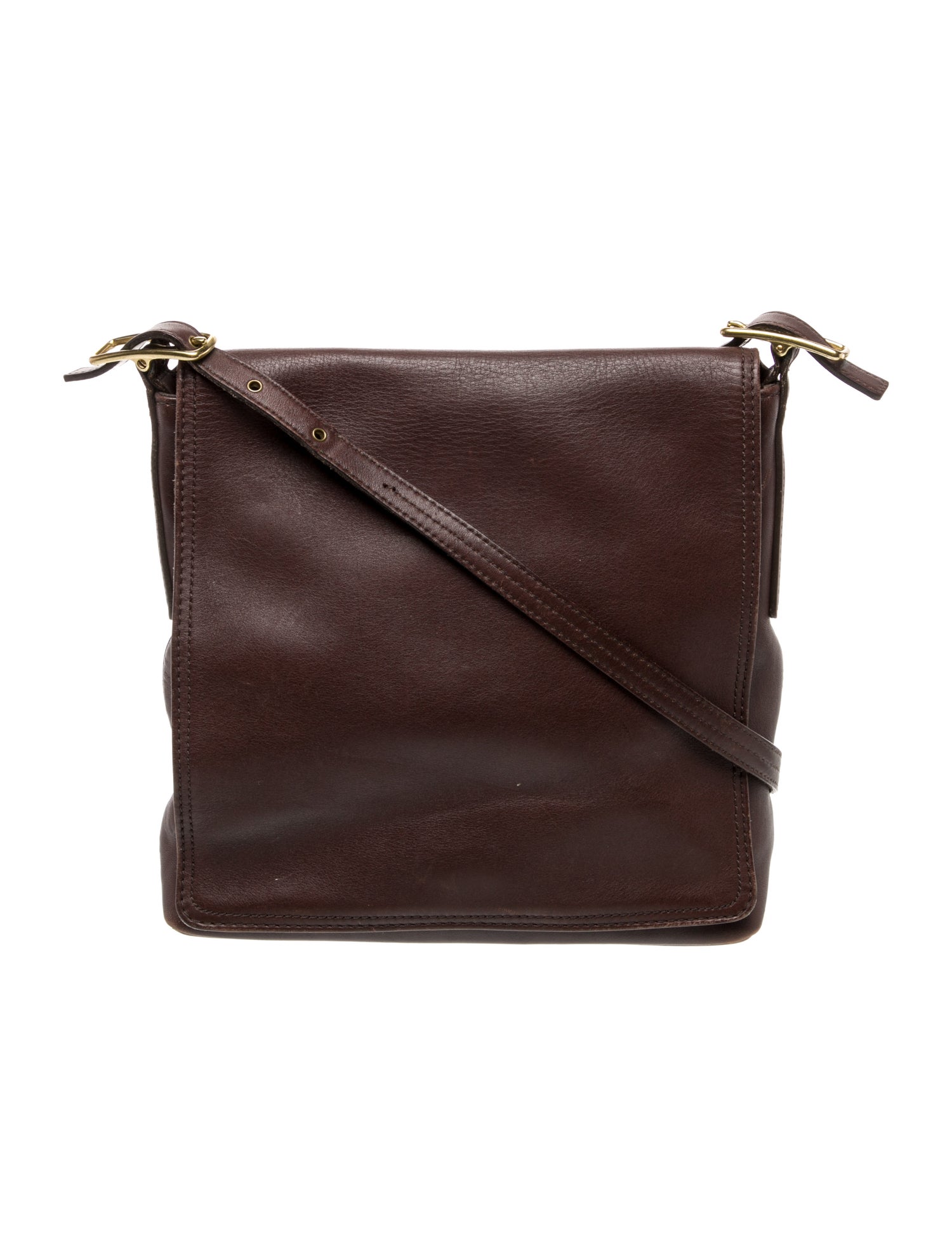 Coach Leather Messenger Bag