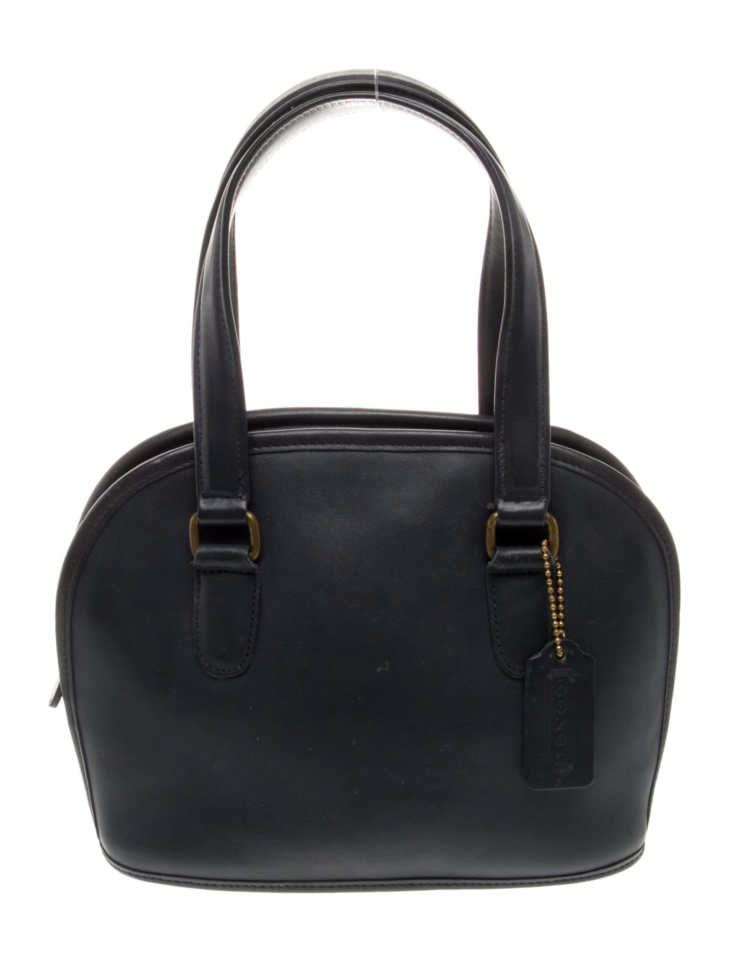 Coach Leather Top Handle Bag