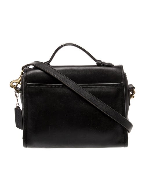 Coach Leather Messenger Bag