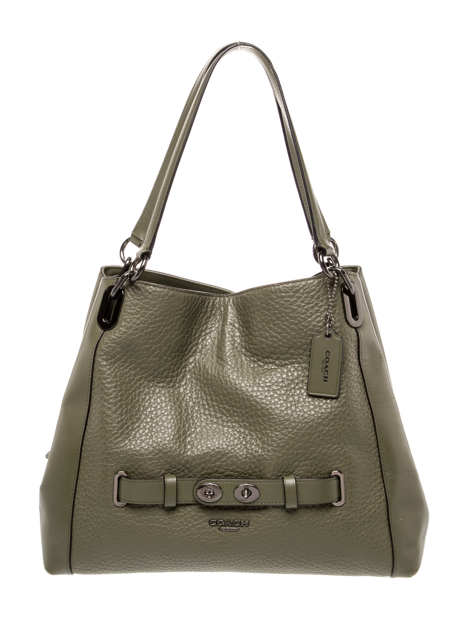 Coach Leather Shoulder Bag