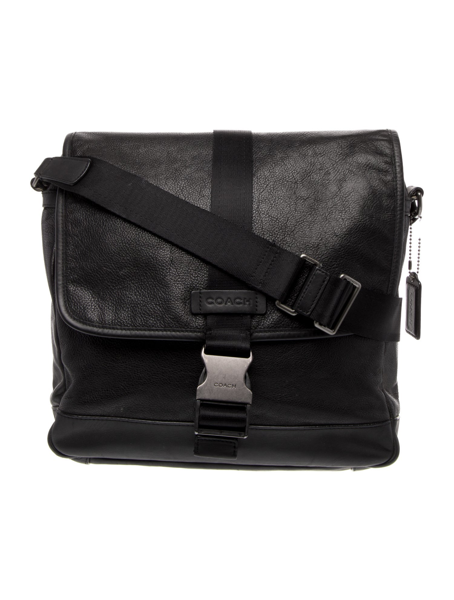 Coach Leather Messenger Bag