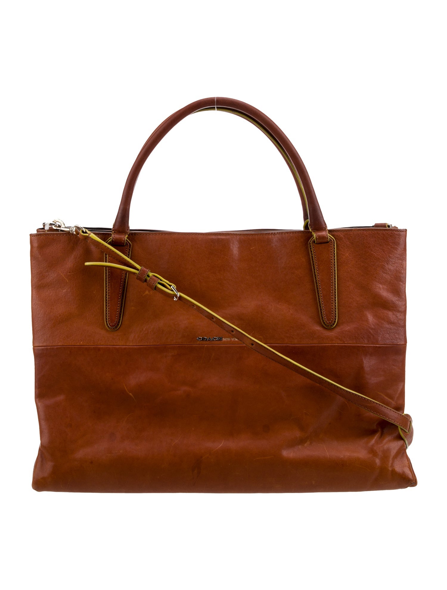 Coach Leather Shoulder Bag