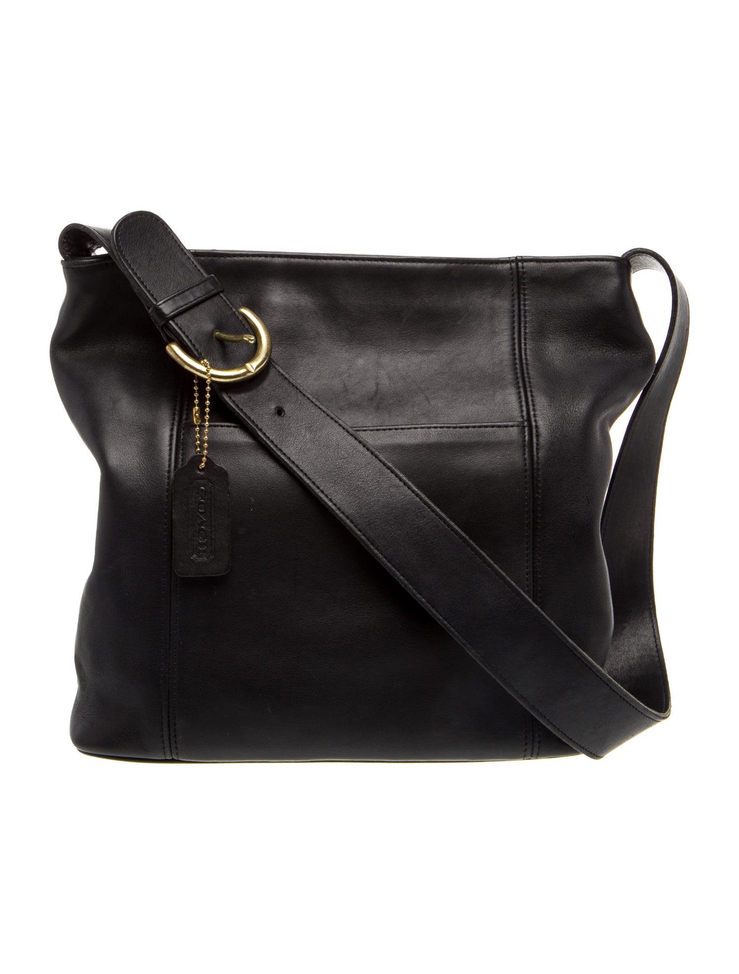 Coach Leather Messenger Bag