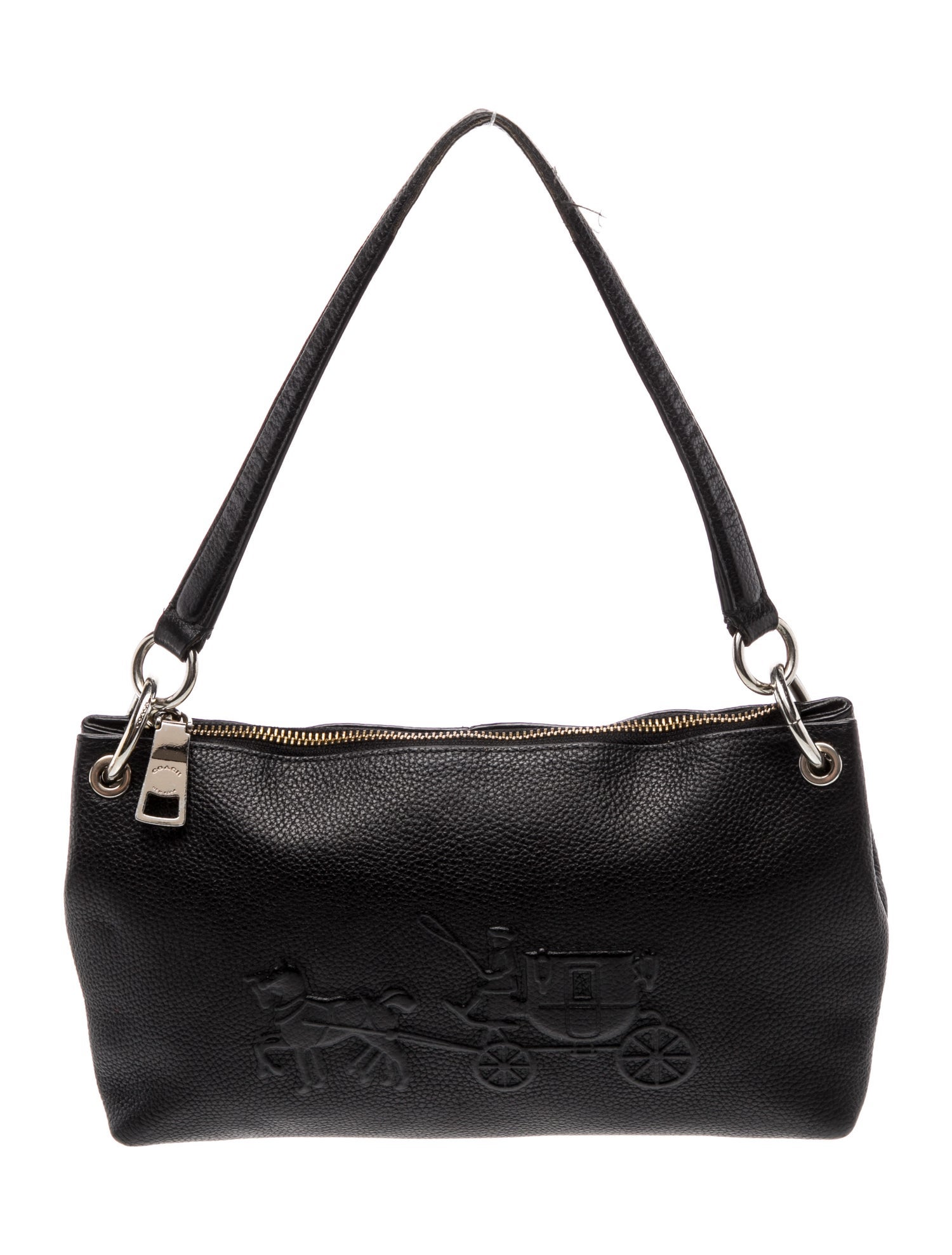 Coach Leather Shoulder Bag