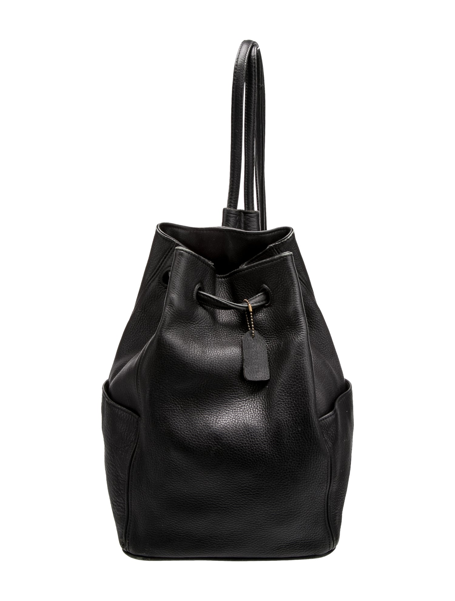 Coach Leather Bucket Bag Vintage
