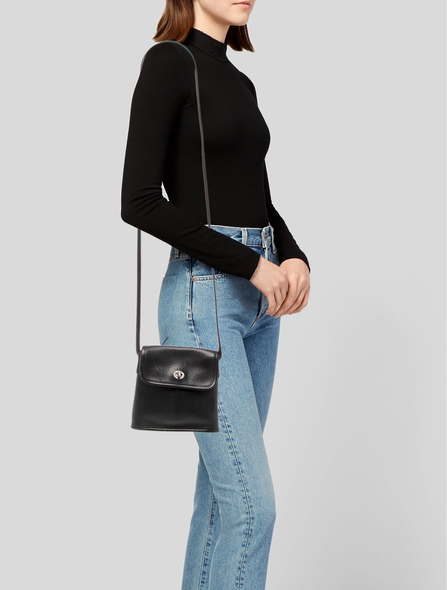 Coach Leather Crossbody Bag