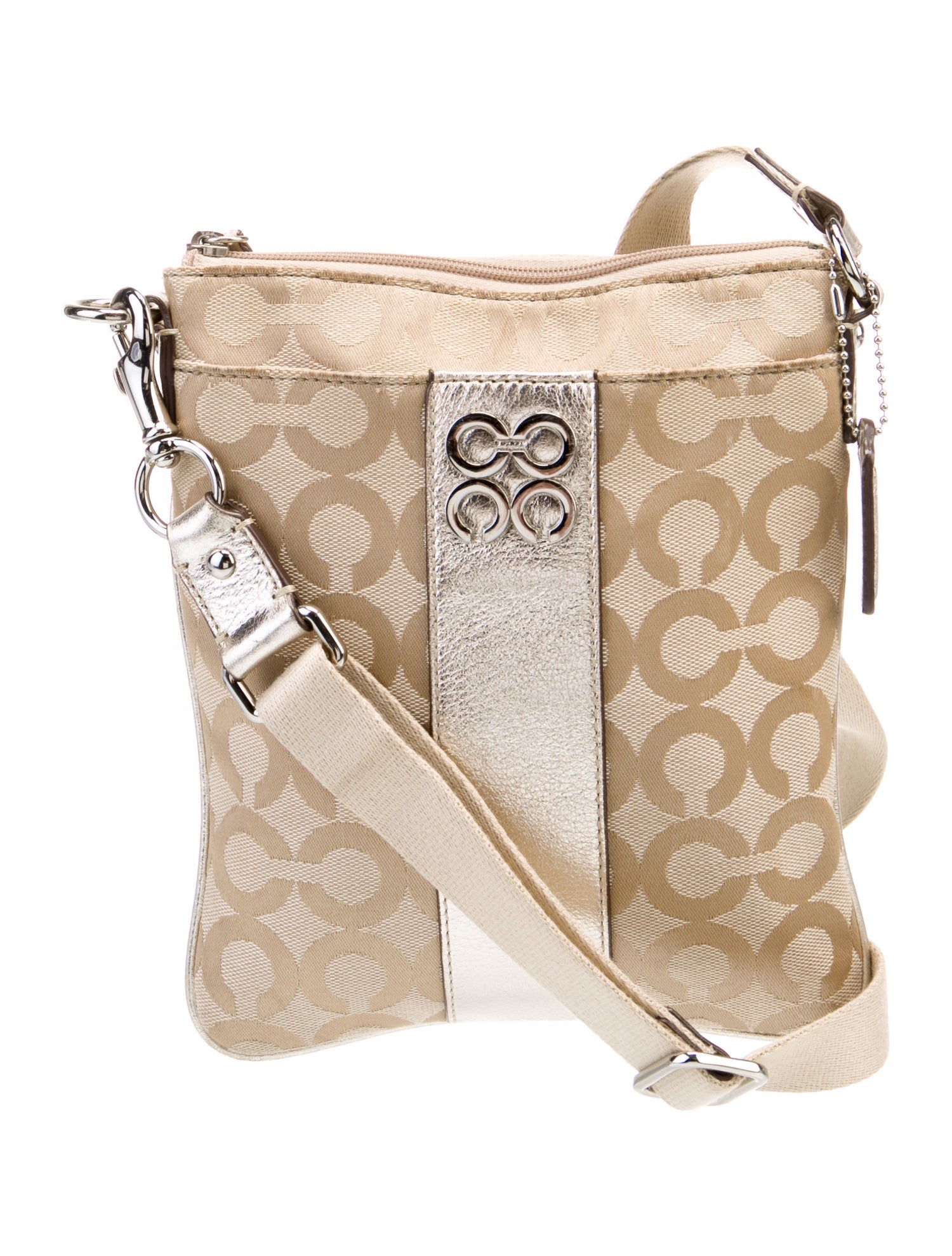 Coach Canvas Messenger Bag