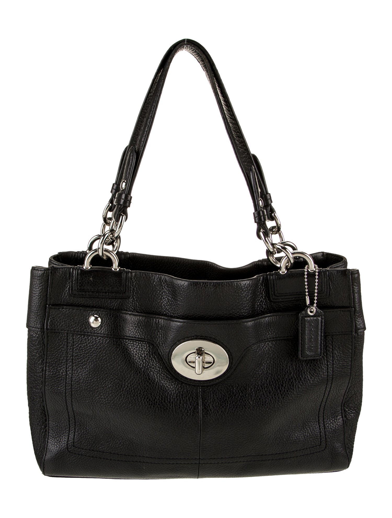 Coach Leather Shoulder Bag