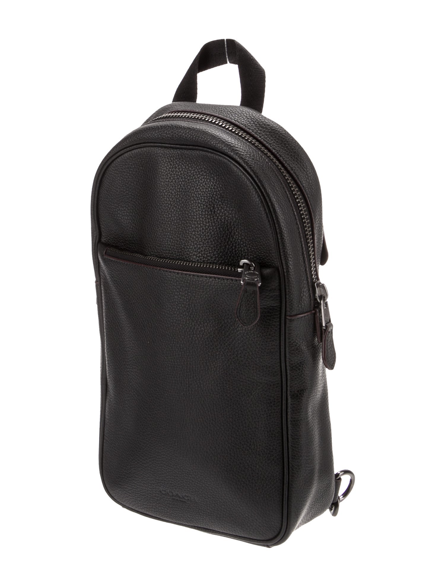 Coach Leather Backpack