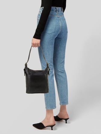 Coach Leather Top Handle Bag