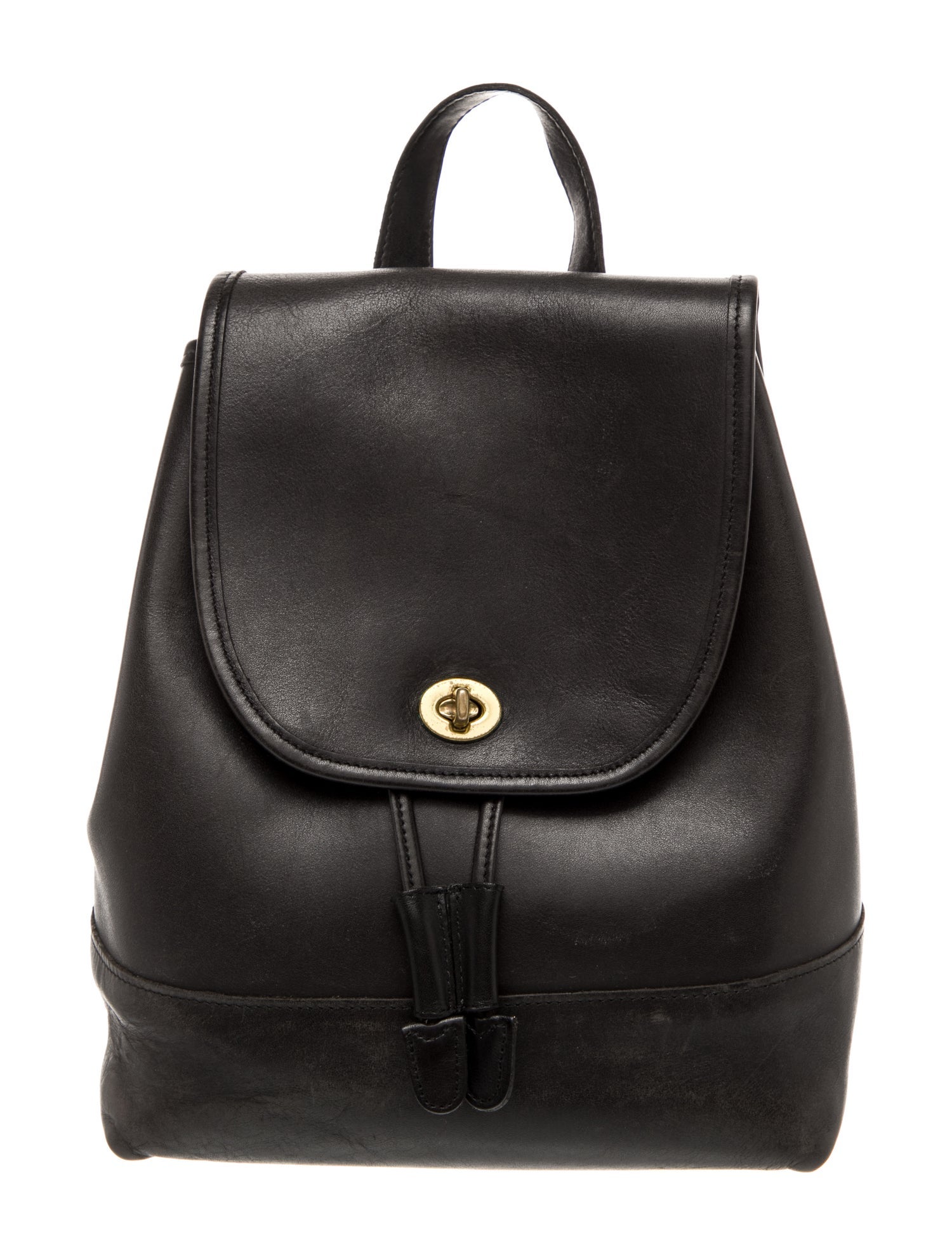 Coach Leather Backpack Vintage